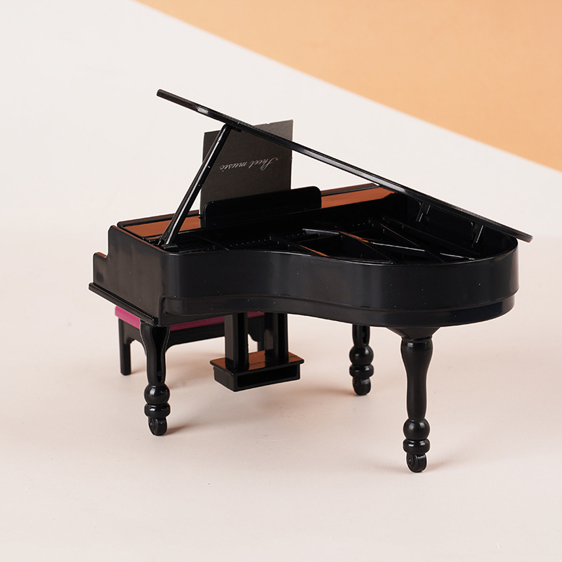 Interior Design Living Room - 1:12 кукольный домик, миниатюрное пианино со