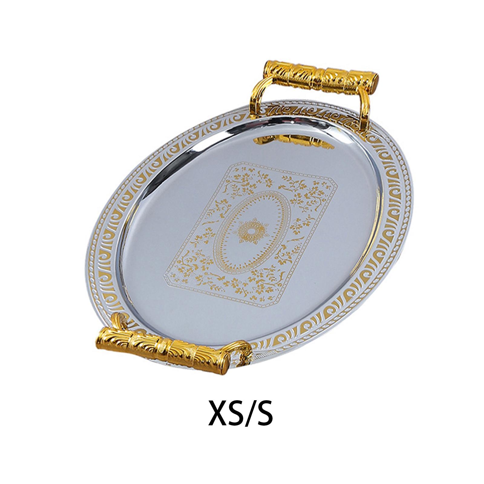 Travertine Tray Oval - Декоративный сервировочный поднос, Овальный Многофункциональный обеденный