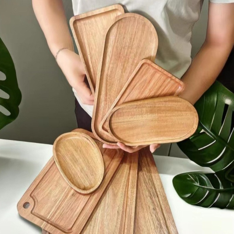 Travertine Tray Oval - Декоративное блюдо для сервировки в стиле