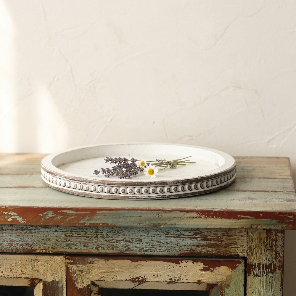 Деревянный поднос в деревенско – обзор и цена Travertine Tray Oval