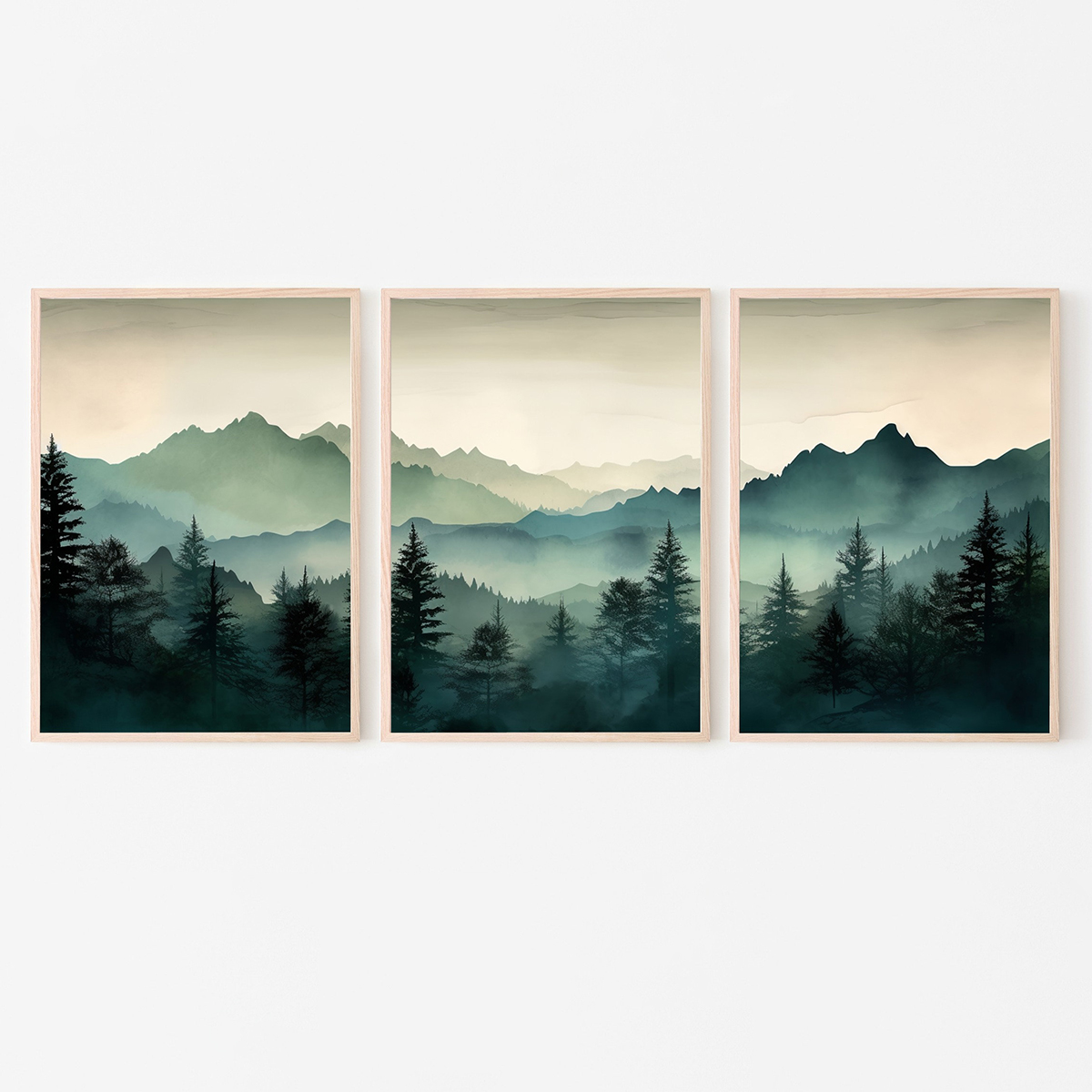 Набор из 3-х картин: Абстрактн – обзор и цена Abstract Canvas Set