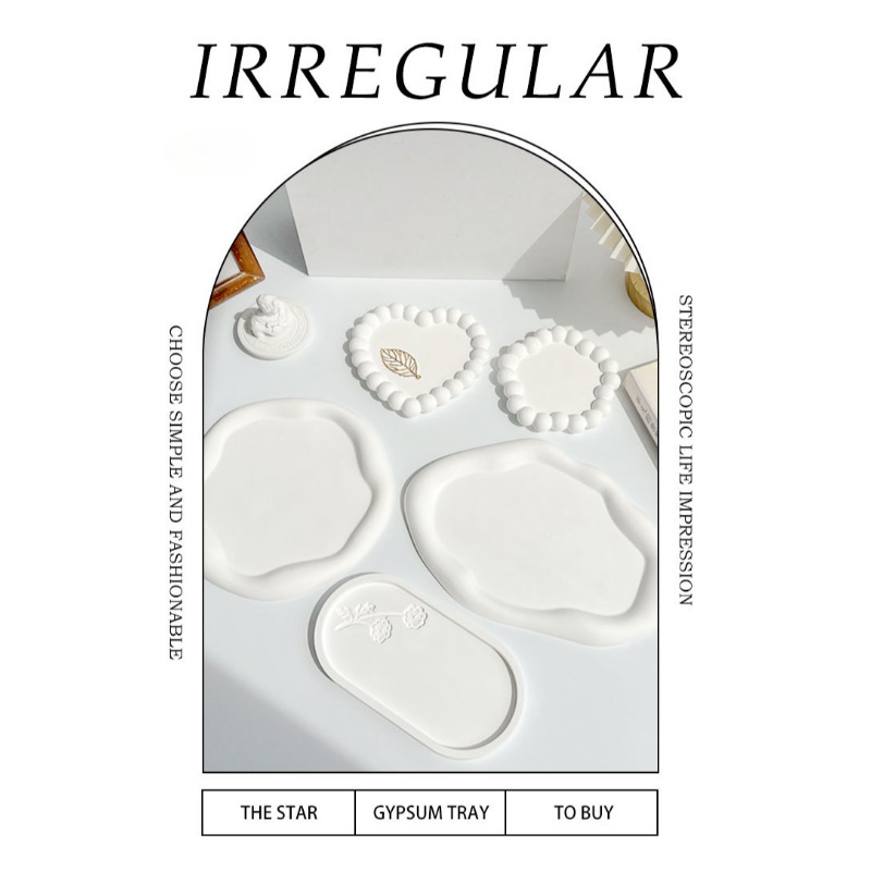 Декоративный поднос с неровным – обзор и цена Travertine Tray Oval