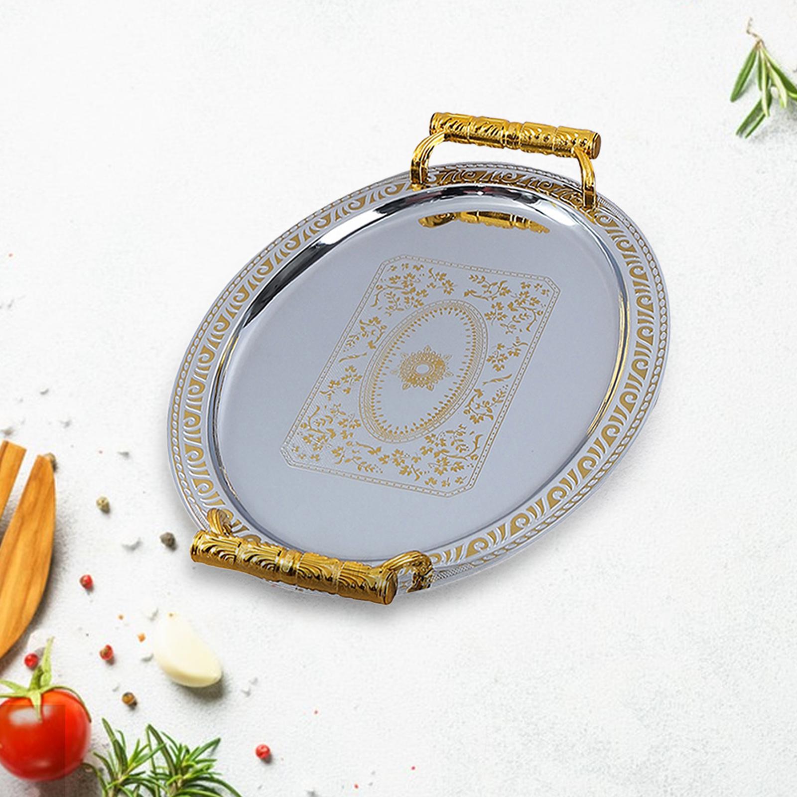 Декоративный сервировочный под – обзор и цена Travertine Tray Oval