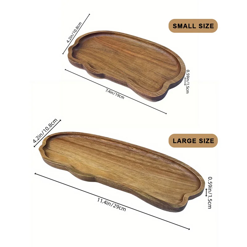 Деревянный поднос для чая и ко – обзор и цена Travertine Tray Oval